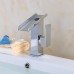 Tap Contemporary Waterfall Single Handle Chrome Finish Bathroom Sink Faucet - Basin Mixer Tap - B07779KK76